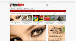 Desktop Screenshot of dikkathaber.com